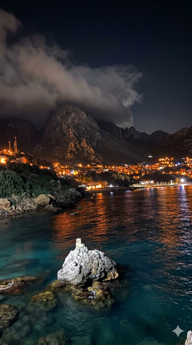 Belyounech by night